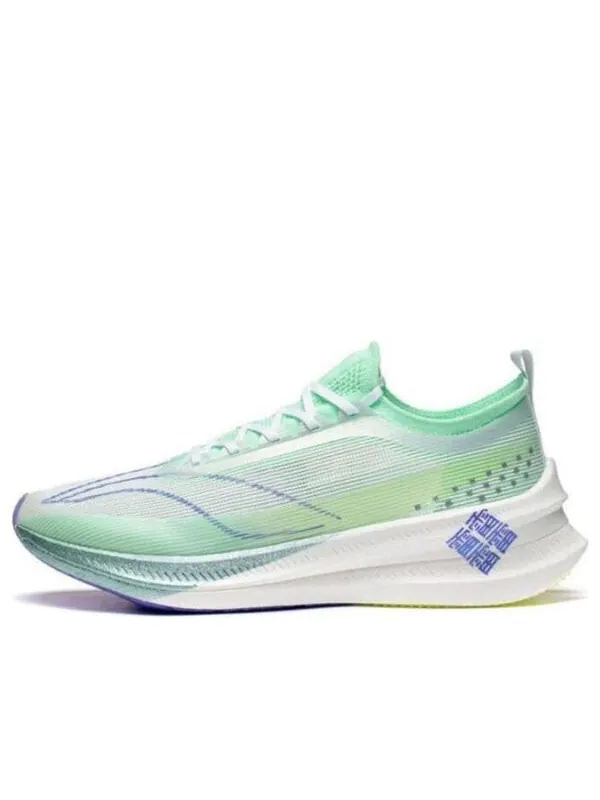 Кроссовки feidian 3 элита Li-Ning — изображение 1 из 4, зеленый/фиолетовый/белый