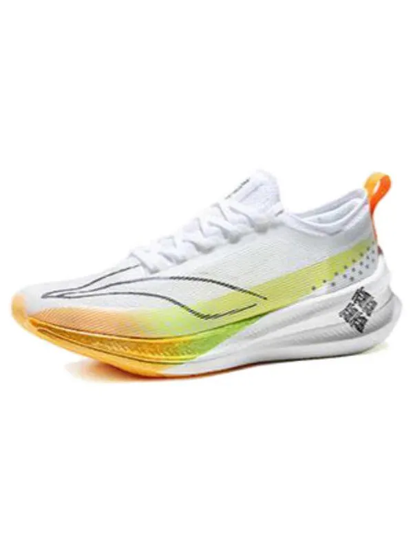 Кроссовки feidian 3.0 элита Li-Ning — изображение 3 из 4, белый/зеленый/оранжевый