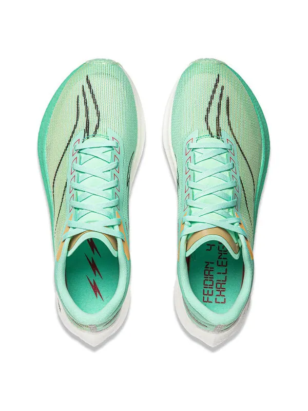 Кроссовки feidian 4 challenger Li-Ning — изображение 4 из 4, зеленый/желтый/белый