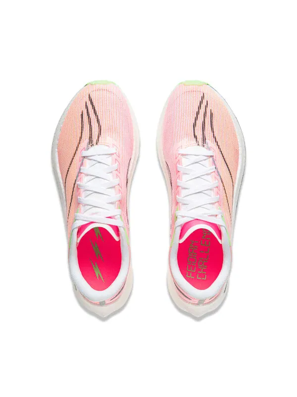 Кроссовки feidian 4 challenger Li-Ning — изображение 4 из 4, розовый/зеленый/белый