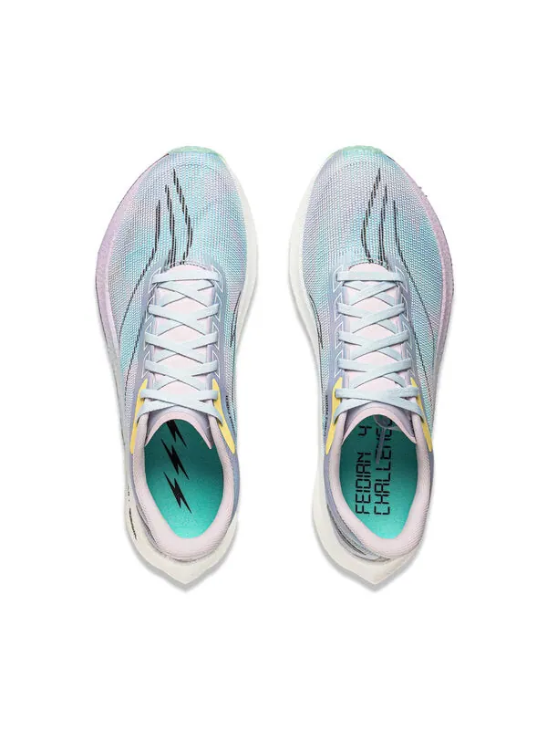 Кроссовки feidian 4 challenger Li-Ning — изображение 4 из 4, фиолетовый/синий/зеленый