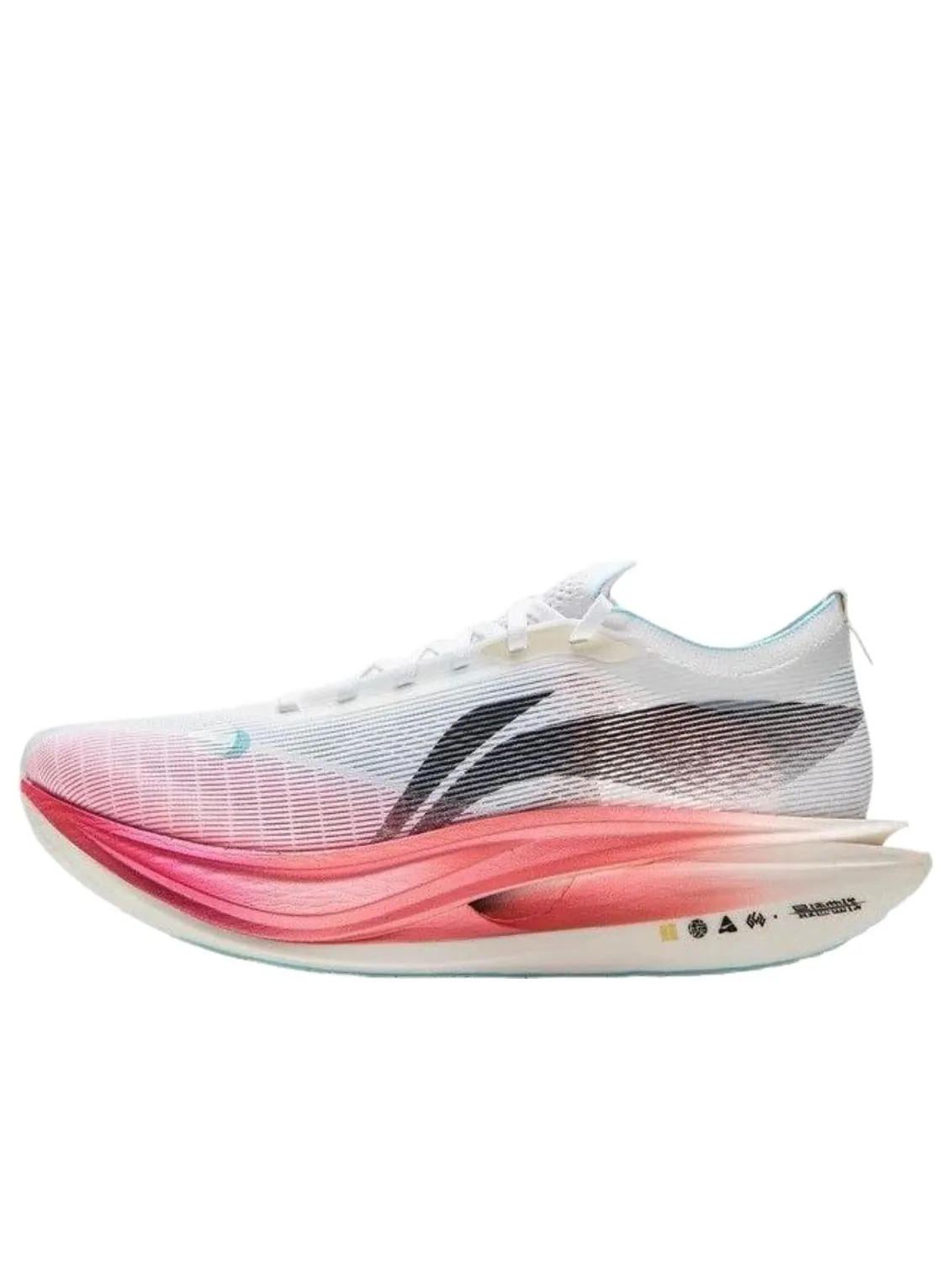Li-Ning Feidian 5 Elite «Бело-розовый» — изображение 1 из 5, белый/розовый