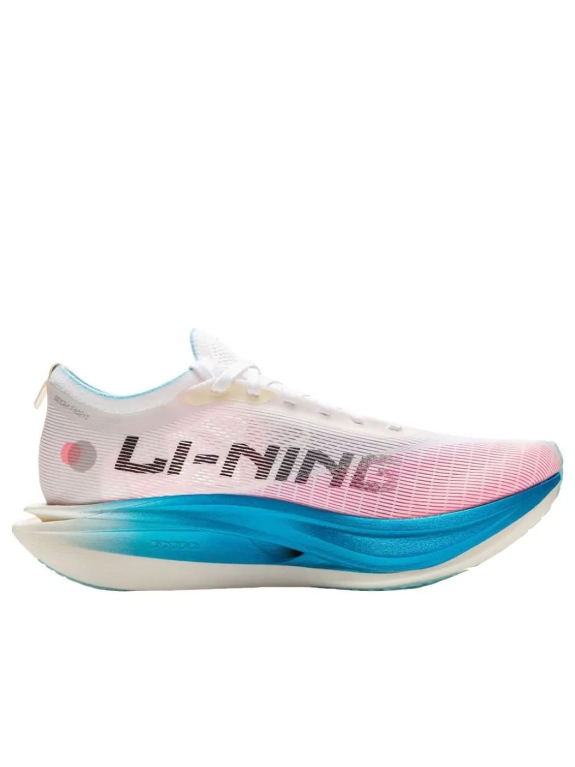 Li-Ning Feidian 5 Elite «Бело-розовый» — изображение 2 из 5, белый/розовый