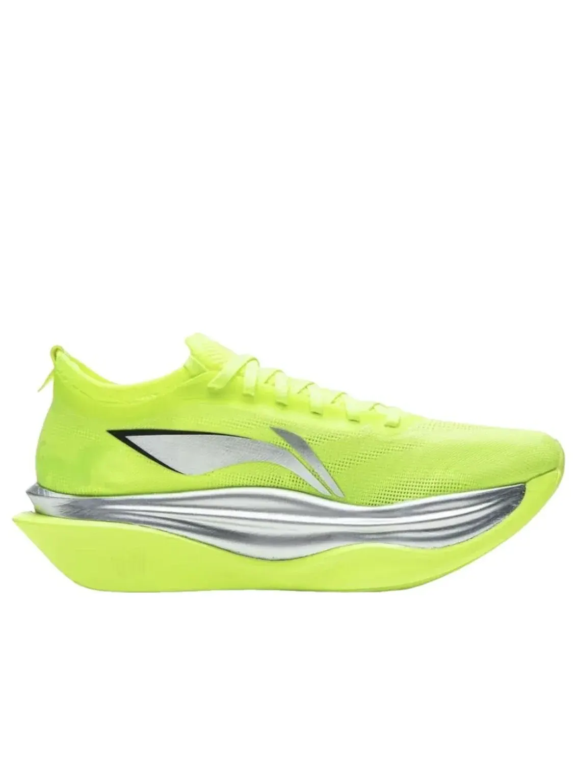 Li-Ning кроссовки Feidian 6 Elite зелено-серебристые — изображение 2 из 3, зеленый