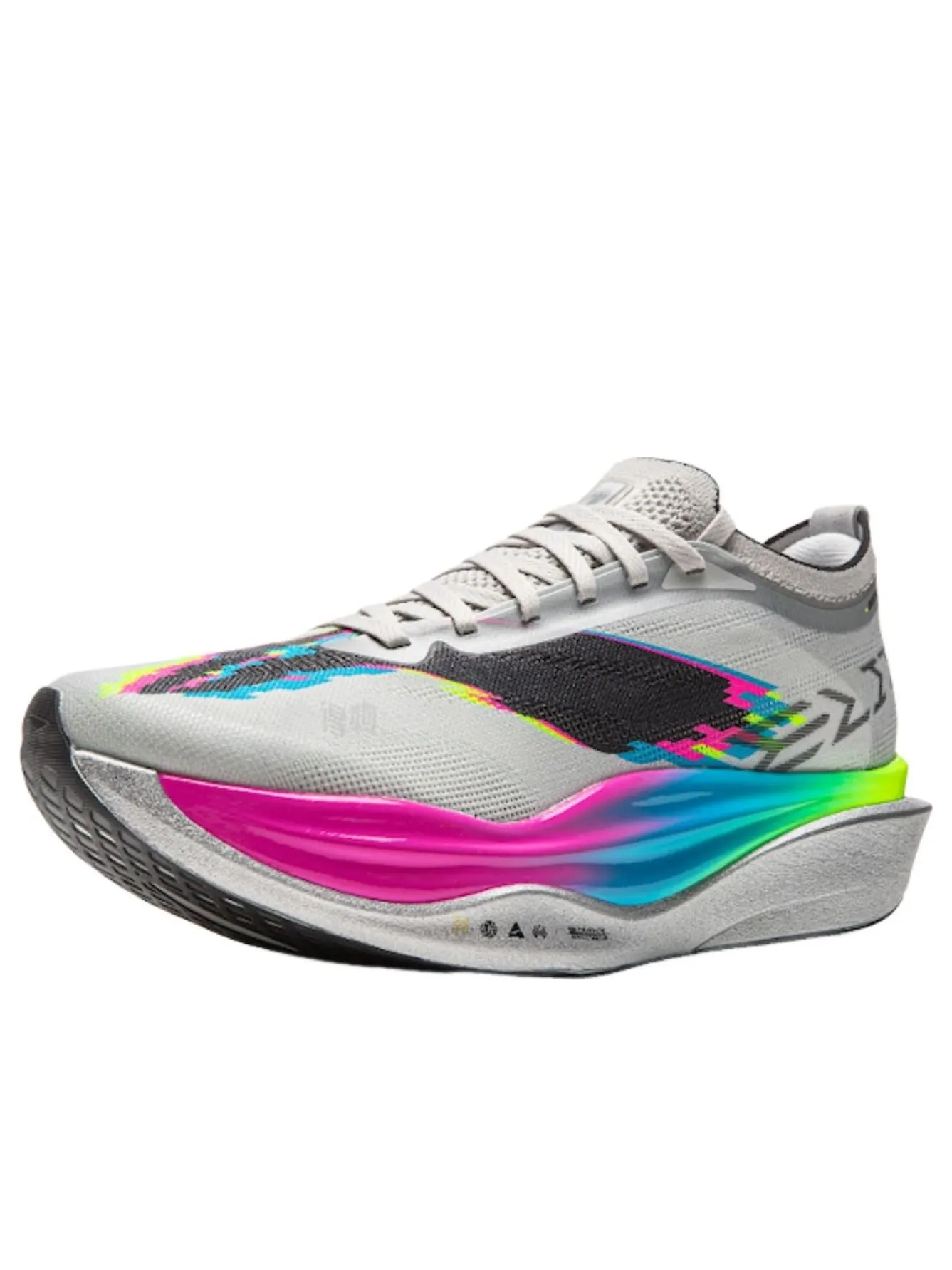 Li-Ning Feidian 6 Elite «Серый многоцветный» — изображение 2 из 5, серый/мульти