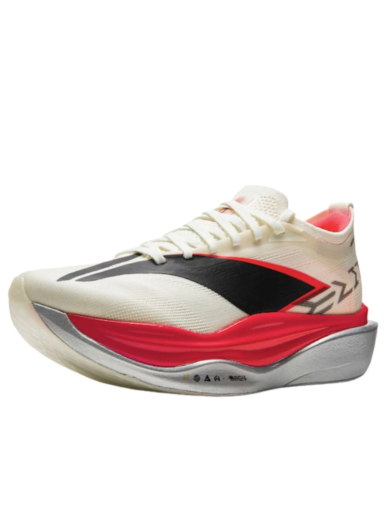 Li-Ning Ли-Нин Фейдиан 6 Элитный «Белый Красный» — изображение 2 из 5, белый/красный