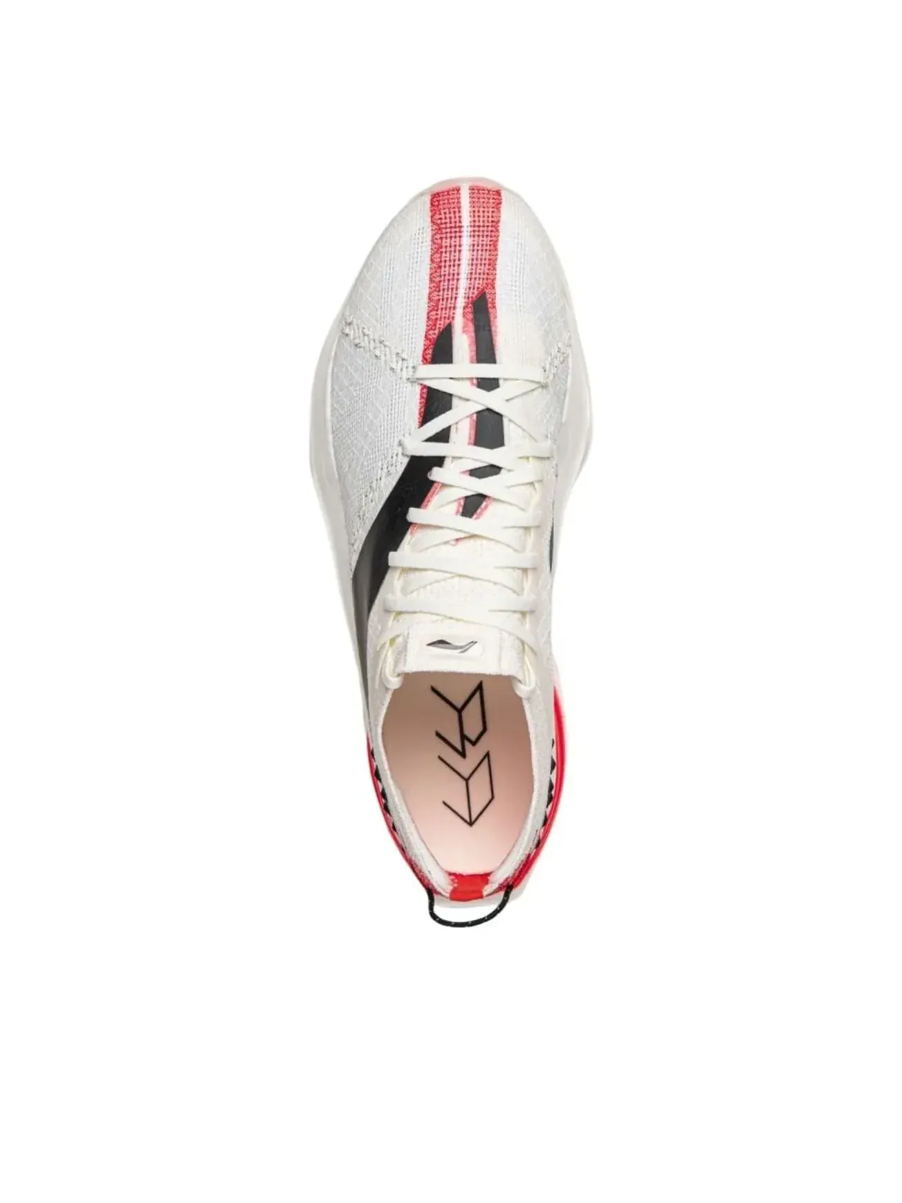 Кроссовки Li-Ning Feidian 6 Ultra 'Champagne White' — изображение 3 из 5, белый