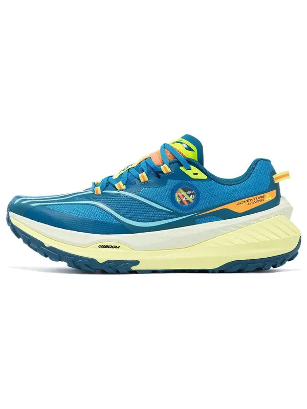 Кроссовки разбавленные Li-Ning — изображение 2 из 3, синий/желтый