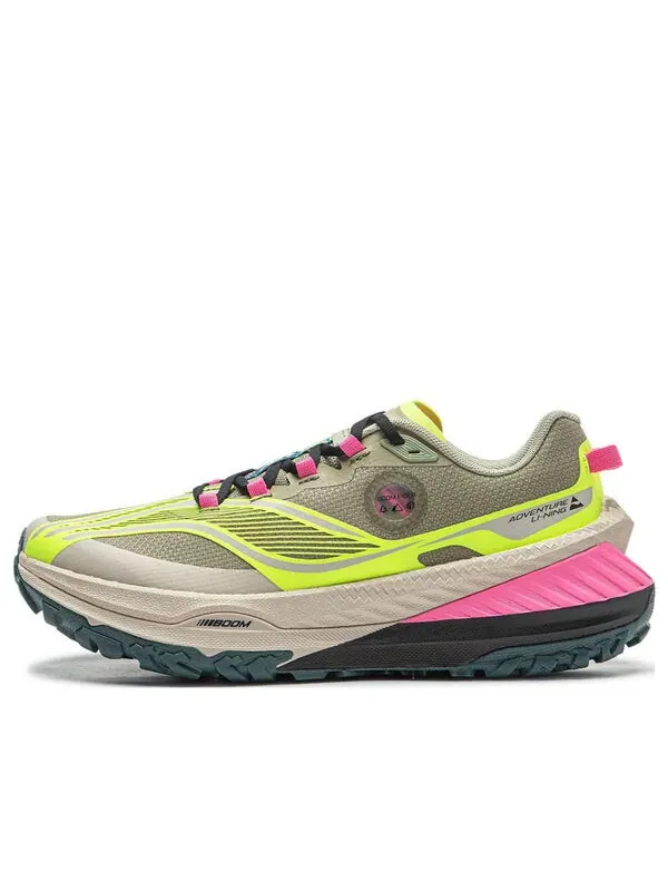 Кроссовки разбавленные Li-Ning — изображение 1 из 4, серый/желтый/розовый