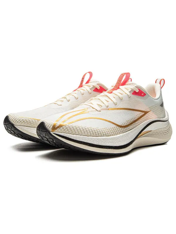 Кроссовки rouge rabbit 7 pro Li-Ning — изображение 3 из 4, бежевый/оранжевый/черный