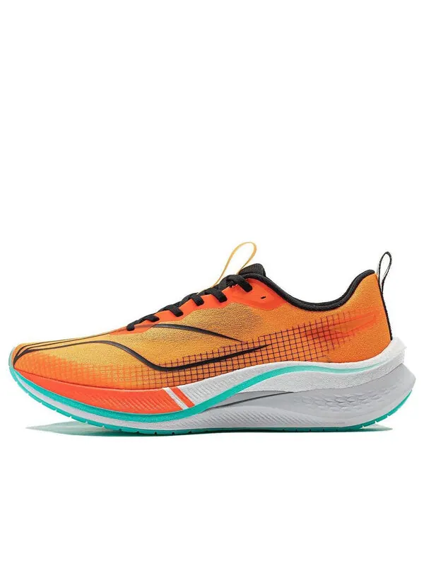 Кроссовки грубые кролик 7 про Li-Ning — изображение 1 из 4, оранжевый//белый
