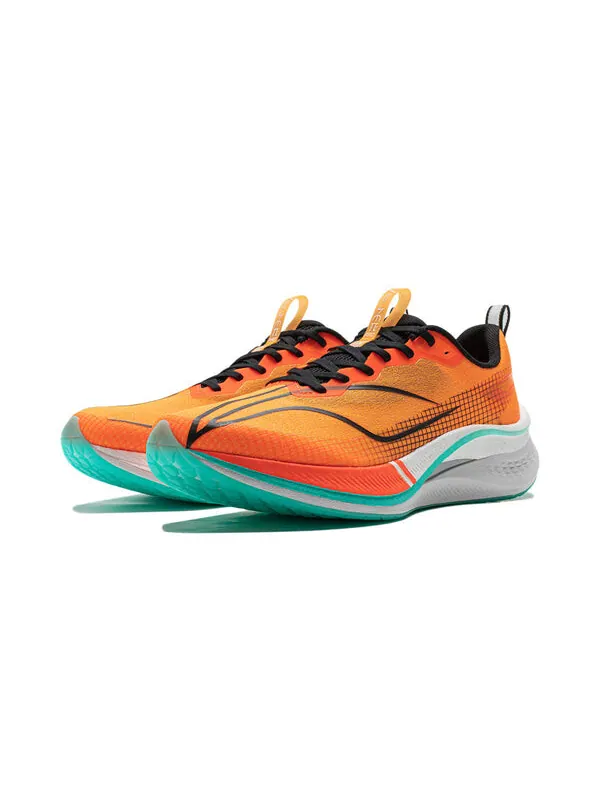 Кроссовки грубые кролик 7 про Li-Ning — изображение 3 из 4, оранжевый//белый