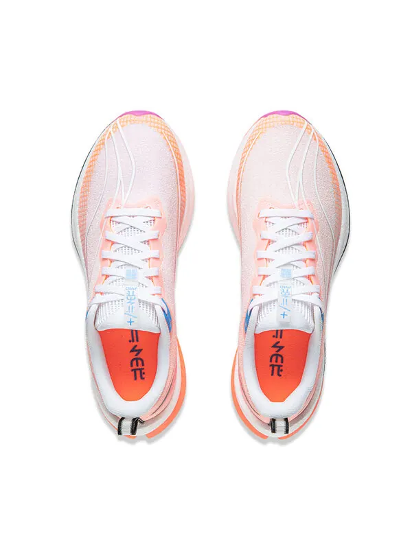 Кроссовки rouge rabbit 7 pro Li-Ning — изображение 4 из 4, белый/розовый/оранжевый