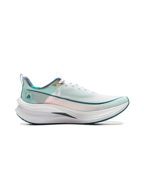 Кроссовки rouge rabbit 7 pro Li-Ning — изображение 2 из 4, белый/зеленый/мульти