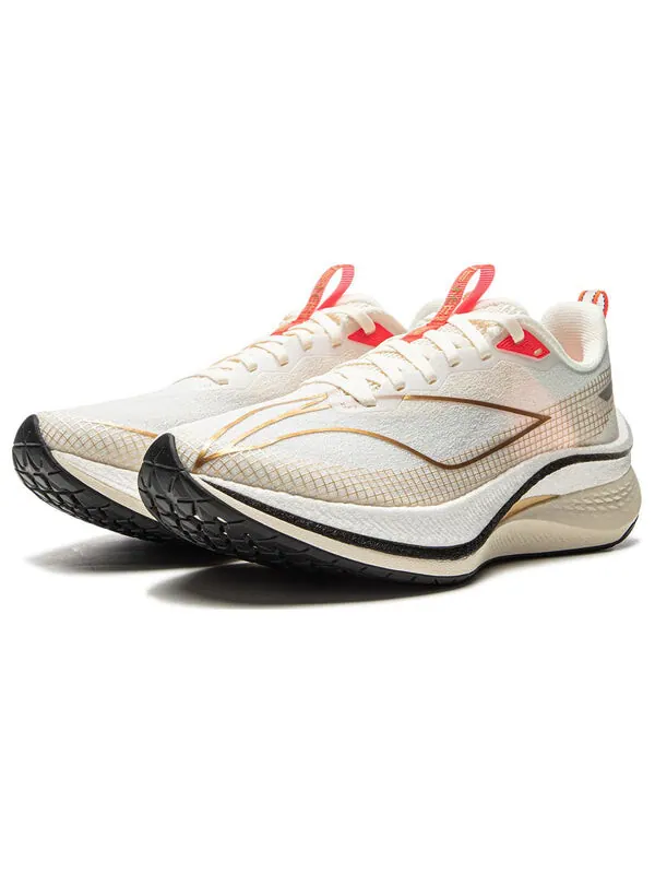 Кроссовки грубые кролик 7 про Li-Ning — изображение 3 из 4, белый/оранжевый/черный