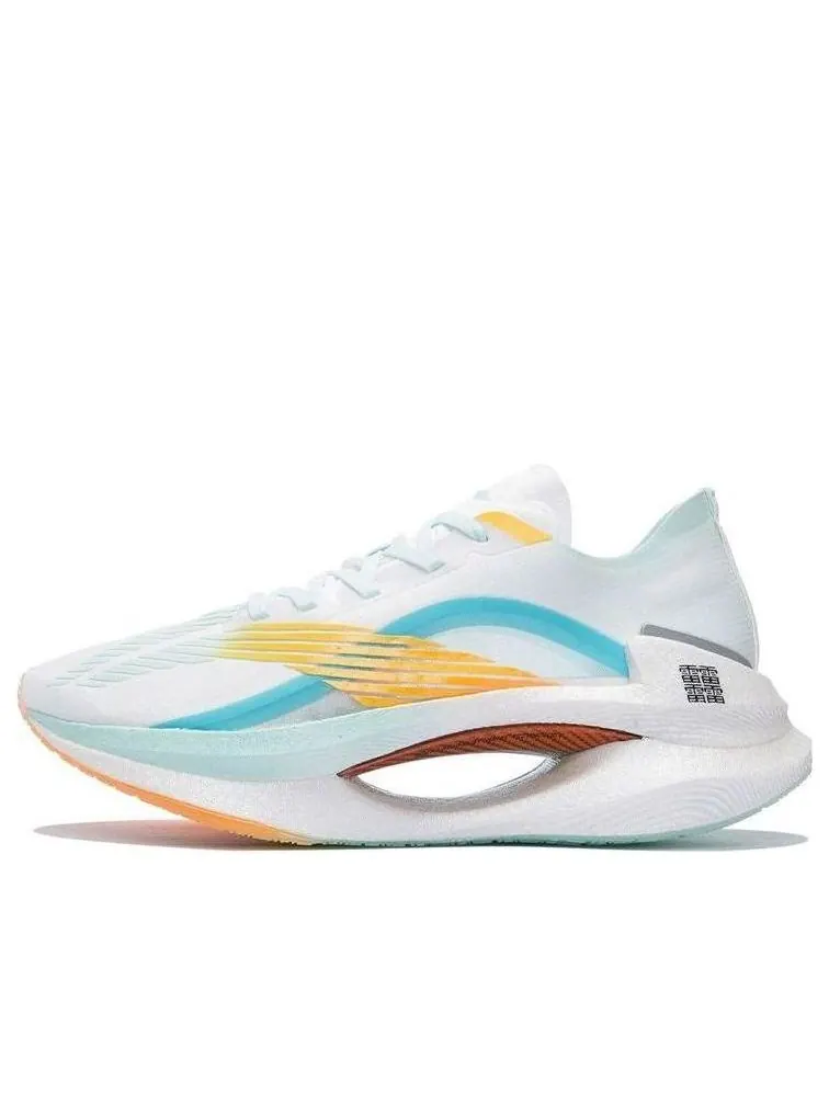 Беговые кроссовки Li-Ning Essential 'White Yellow Blue' — изображение 1 из 5