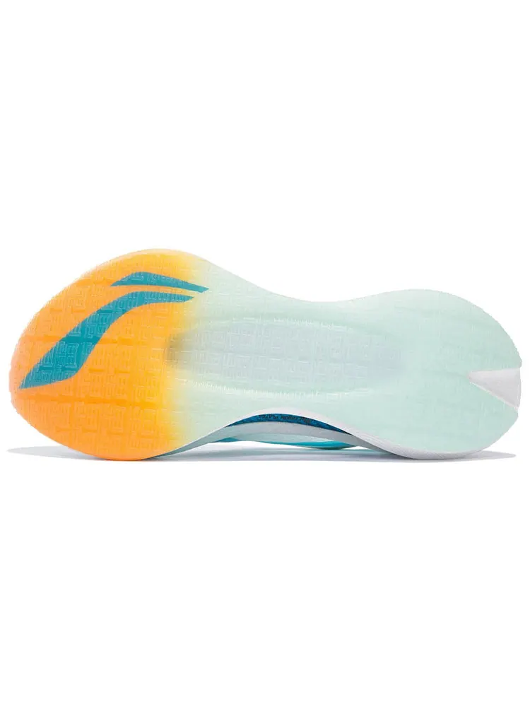 Беговые кроссовки Li-Ning Essential 'White Yellow Blue' — изображение 3 из 5
