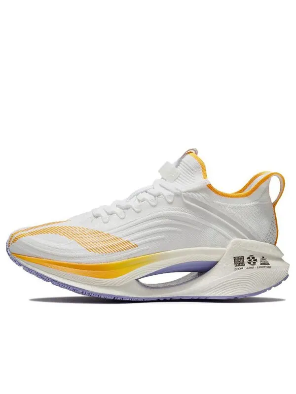 Кроссовки shadow essential низкие Li-Ning — изображение 1 из 4, белый/желтый