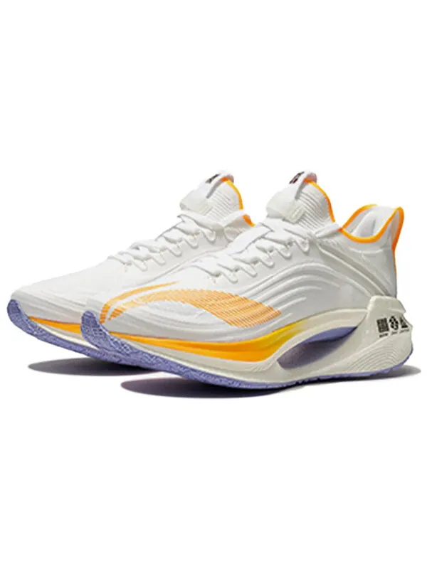 Кроссовки shadow essential низкие Li-Ning — изображение 3 из 4, белый/желтый