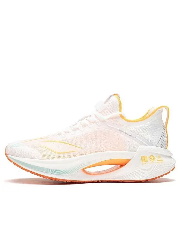 Кроссовки цзюэ ин основные Li-Ning — изображение 1 из 3, белый/неоновый желтый