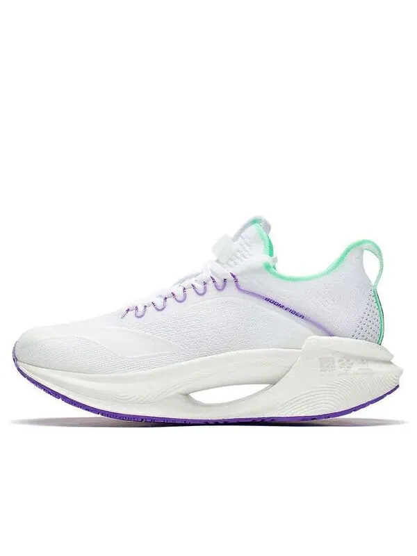 Кроссовки цзюэ ин основные Li-Ning — изображение 1 из 4, белый/зеленый/фиолетовый