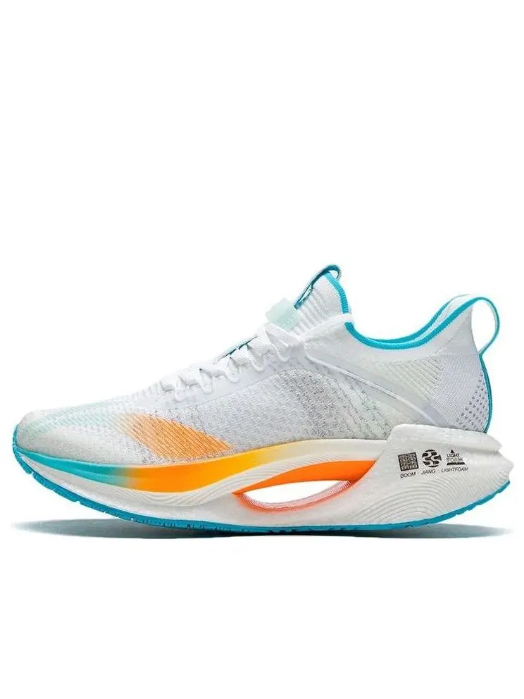 Беговые кроссовки Li-Ning Essential 'White Blue Orange' — изображение 1 из 7