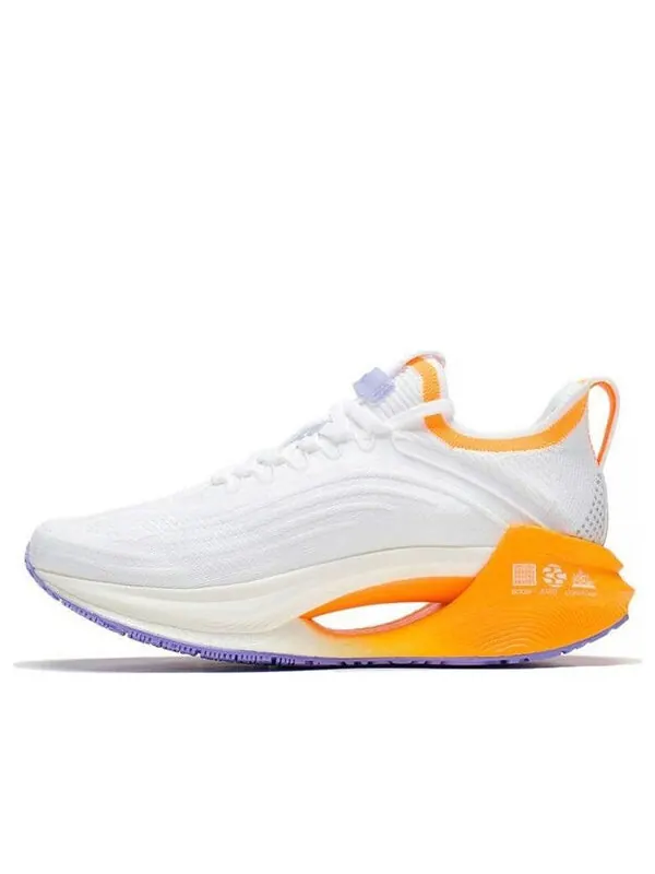 Кроссовки цзюэ ин основные Li-Ning — изображение 1 из 4, белый/фиолетовый/желтый