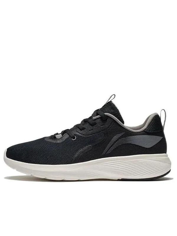 Кроссовки Li-Ning Running Low 'Black Cream' — изображение 1 из 4, черный
