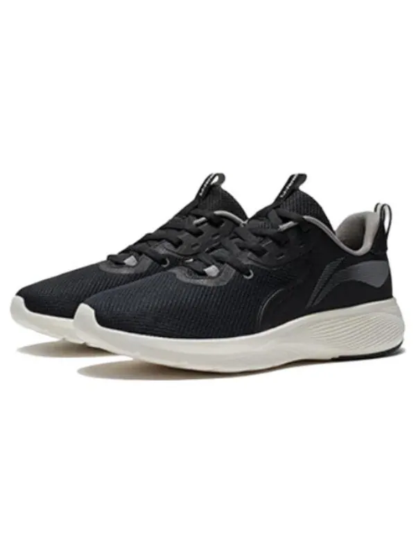Кроссовки Li-Ning Running Low 'Black Cream' — изображение 3 из 4, черный