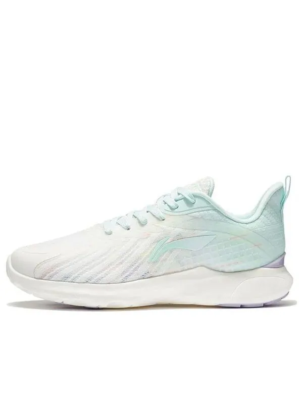 Кроссовки легкие легкие Li-Ning — изображение 1 из 4, белый/зеленый/фиолетовый