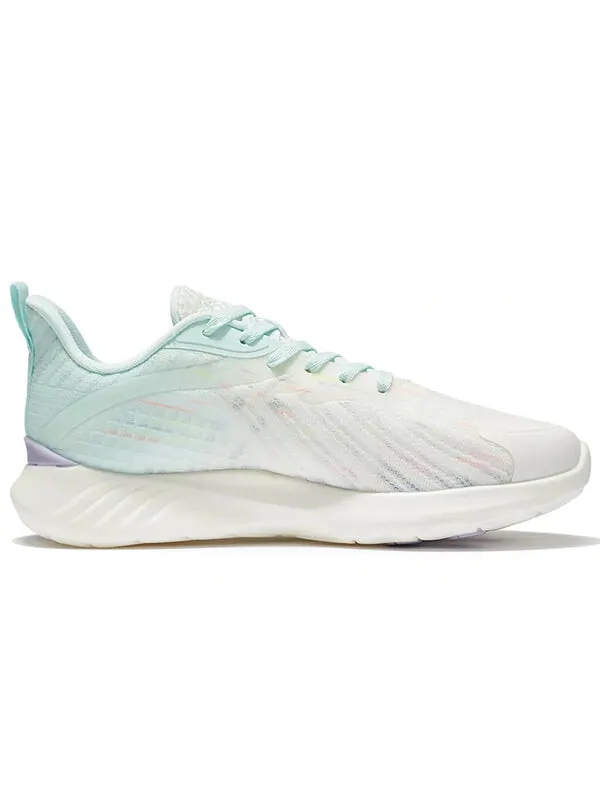 Кроссовки легкие легкие Li-Ning — изображение 2 из 4, белый/зеленый/фиолетовый