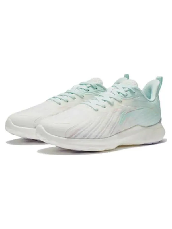 Кроссовки легкие легкие Li-Ning — изображение 3 из 4, белый/зеленый/фиолетовый