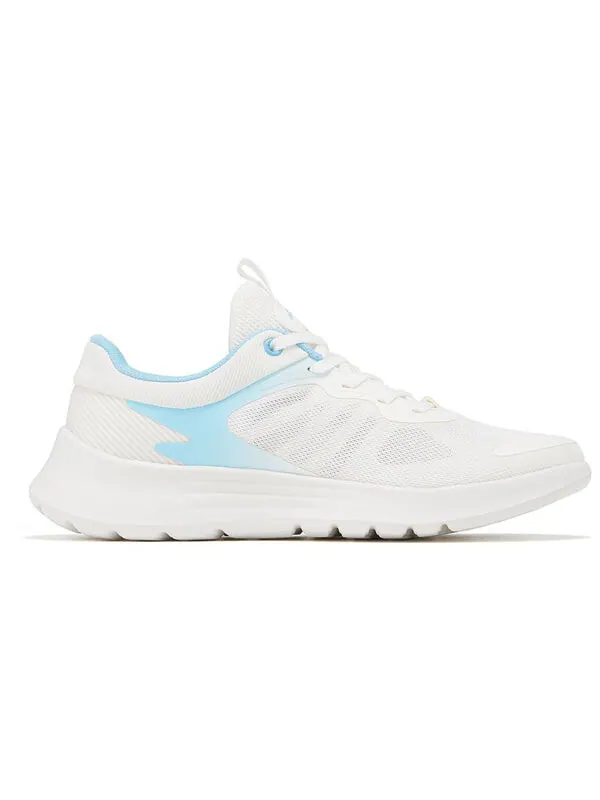 Кроссовки легкие перьевые Li-Ning — изображение 2 из 4, белый/светлый синий