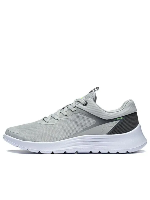 Кроссовки легкие перьевые Li-Ning — изображение 1 из 3, серый/белый