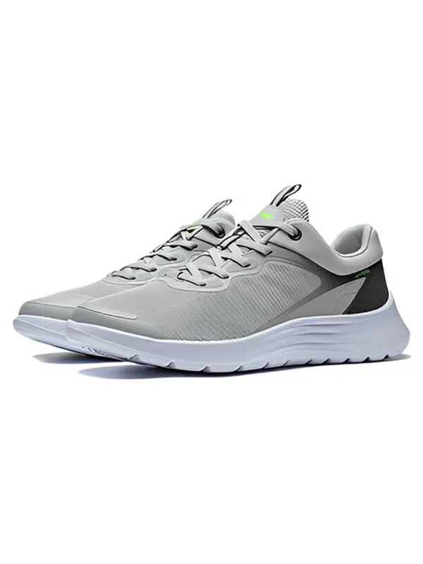 Кроссовки легкие перьевые Li-Ning — изображение 2 из 3, серый/белый