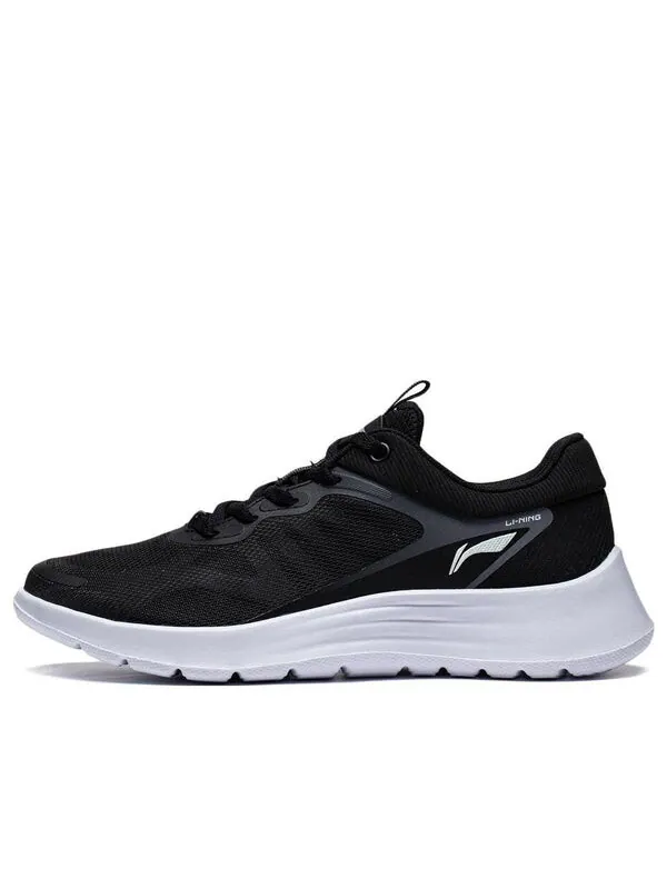 Кроссовки легкие перьевые Li-Ning — изображение 1 из 4, черный/белый