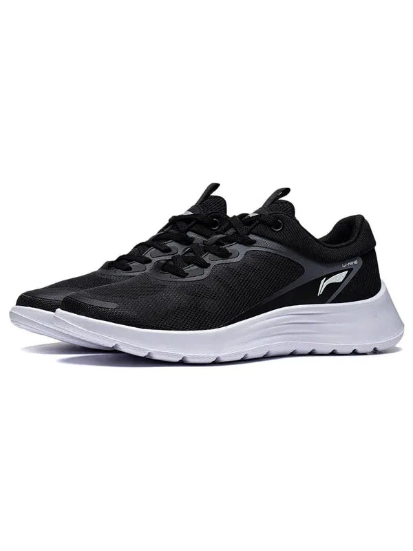Кроссовки легкие перьевые Li-Ning — изображение 3 из 4, черный/белый