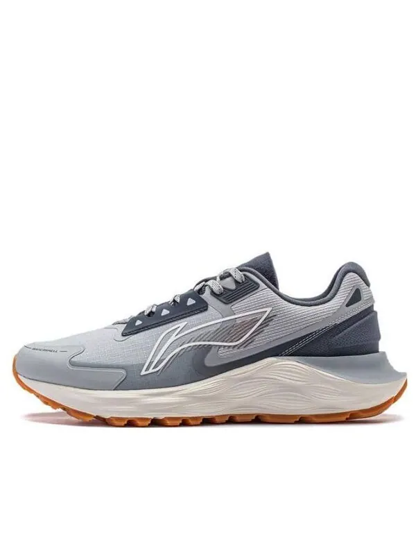 Кроссовки королевский ветер Li-Ning — изображение 1 из 4, серый/бежевый/коричневый