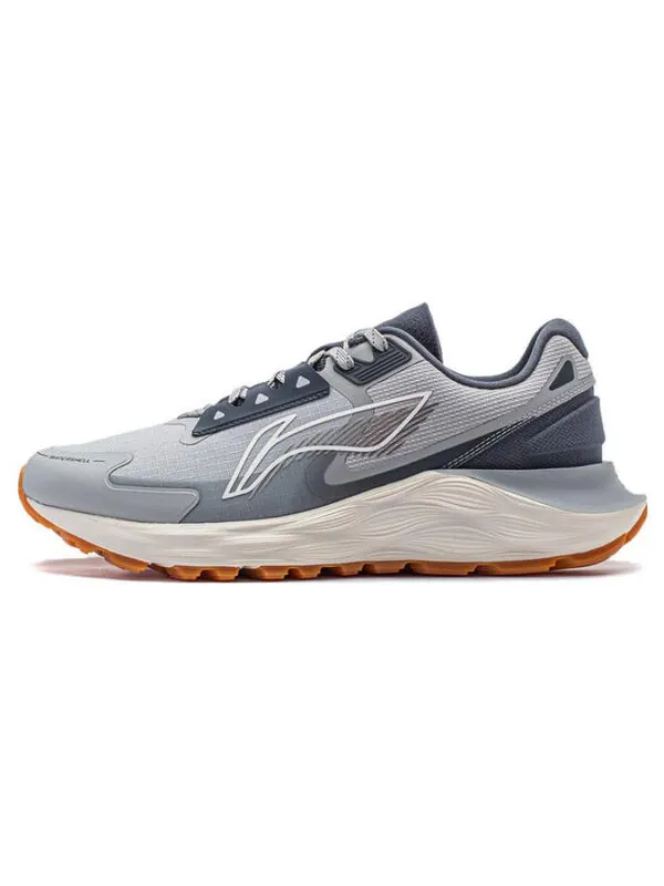 Кроссовки королевский ветер Li-Ning — изображение 2 из 4, серый/бежевый/коричневый