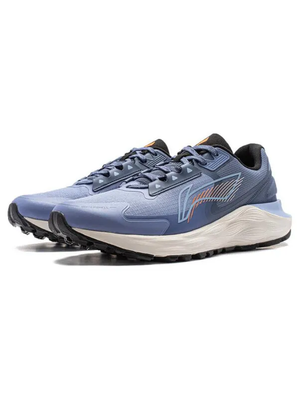 Кроссовки королевский ветер Li-Ning — изображение 4 из 4, серый/синий/белый
