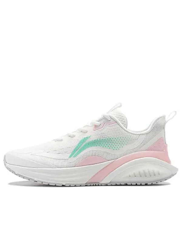 Кроссовки манюн Li-Ning — изображение 1 из 3, белый/розовый/зеленый