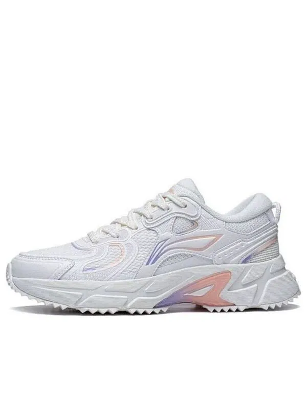 Кроссовки шигуан Li-Ning — изображение 1 из 4, белый/фиолетовый/розовый