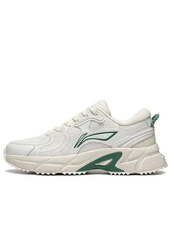 Кроссовки шигуан Li-Ning — изображение 1 из 4, белый/зеленый