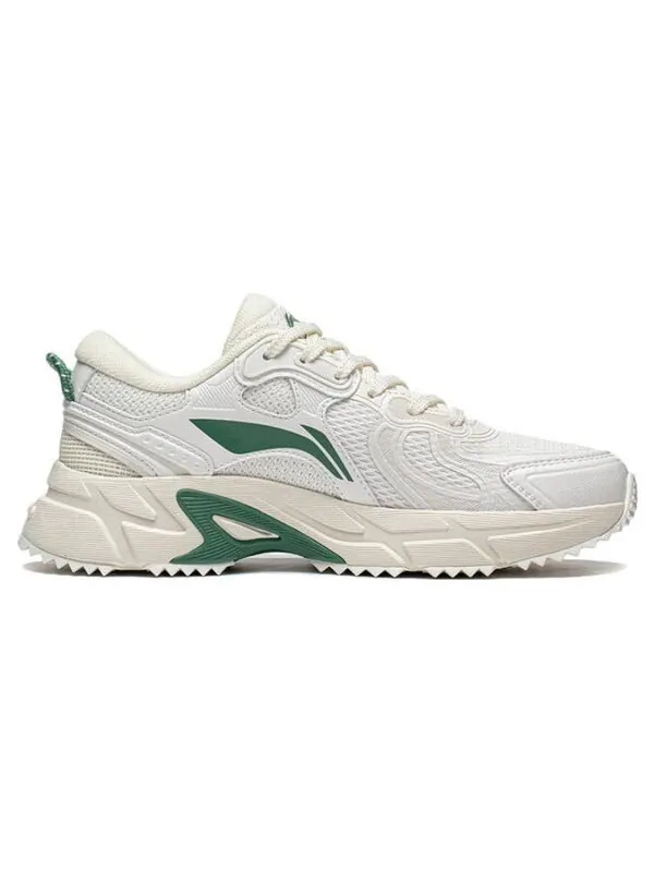 Кроссовки шигуан Li-Ning — изображение 2 из 4, белый/зеленый
