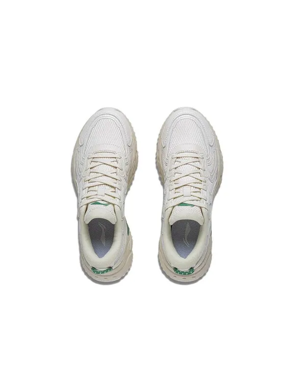 Кроссовки шигуан Li-Ning — изображение 4 из 4, белый/зеленый