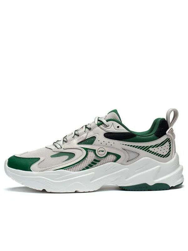 Кроссовки метеор Li-Ning — изображение 1 из 4, серый/зеленый/белый