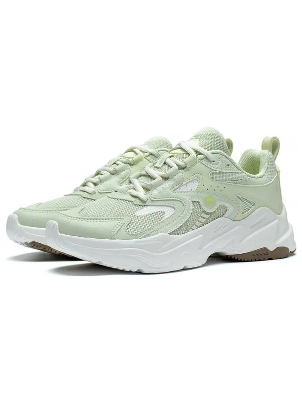 Кроссовки метеор Li-Ning — изображение 3 из 4, белый/зеленый