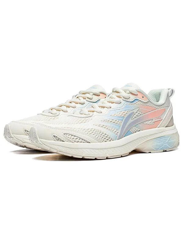 Кроссовки фуяо Li-Ning — изображение 3 из 4, белый/синий/розовый