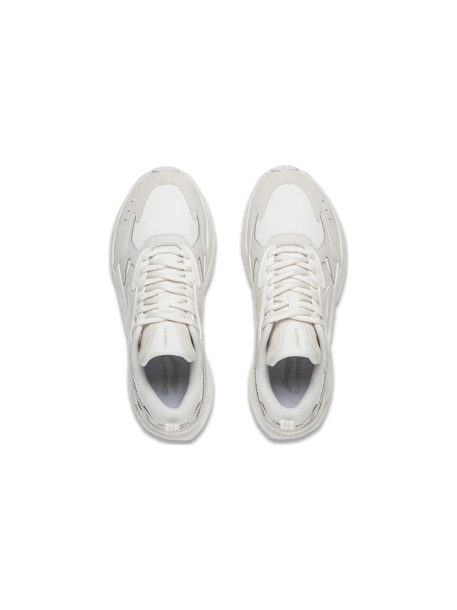 Li-Ning (WMNS) Ли-Нин Цисин «Бежевый» — изображение 6 из 7, бежевый/белый