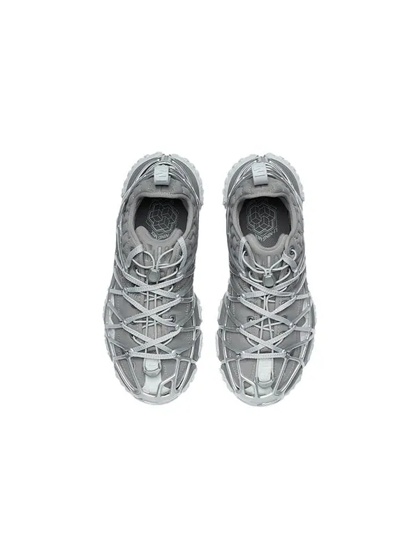Кроссовки микс туз Li-Ning — изображение 3 из 4, серый/белый/серебристый